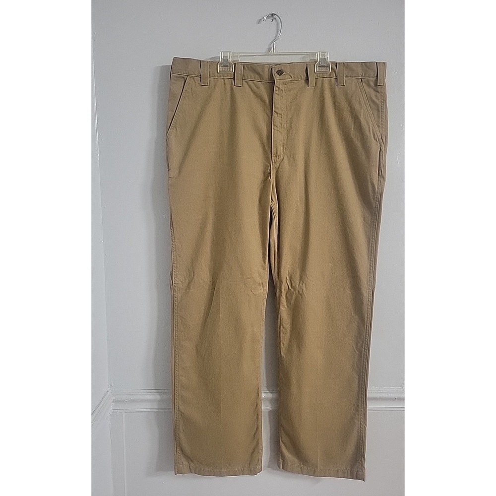 Carhartt Size 44x32 100% Cotton Work Pants, Relaxed Fit, Rugged‎ Flex